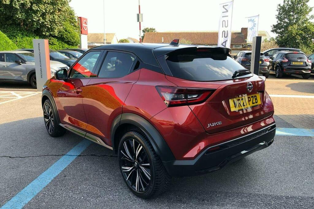 Nissan Juke 1.0 Dig T Tekna Plus Suv WR21PZB Red #5