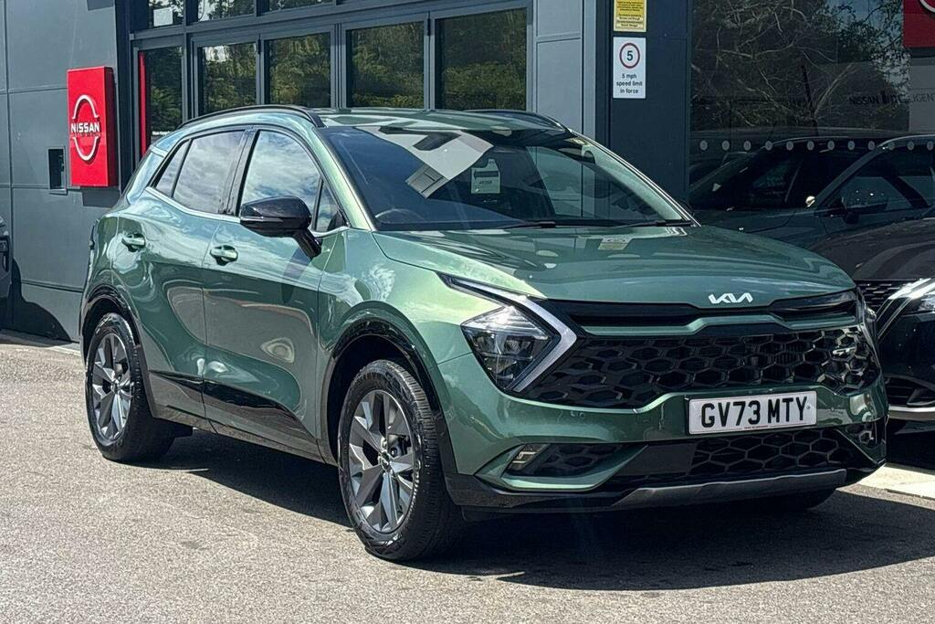 Kia Sportage 1.6 H T Gdi Gt Line Suv Hybrid Green