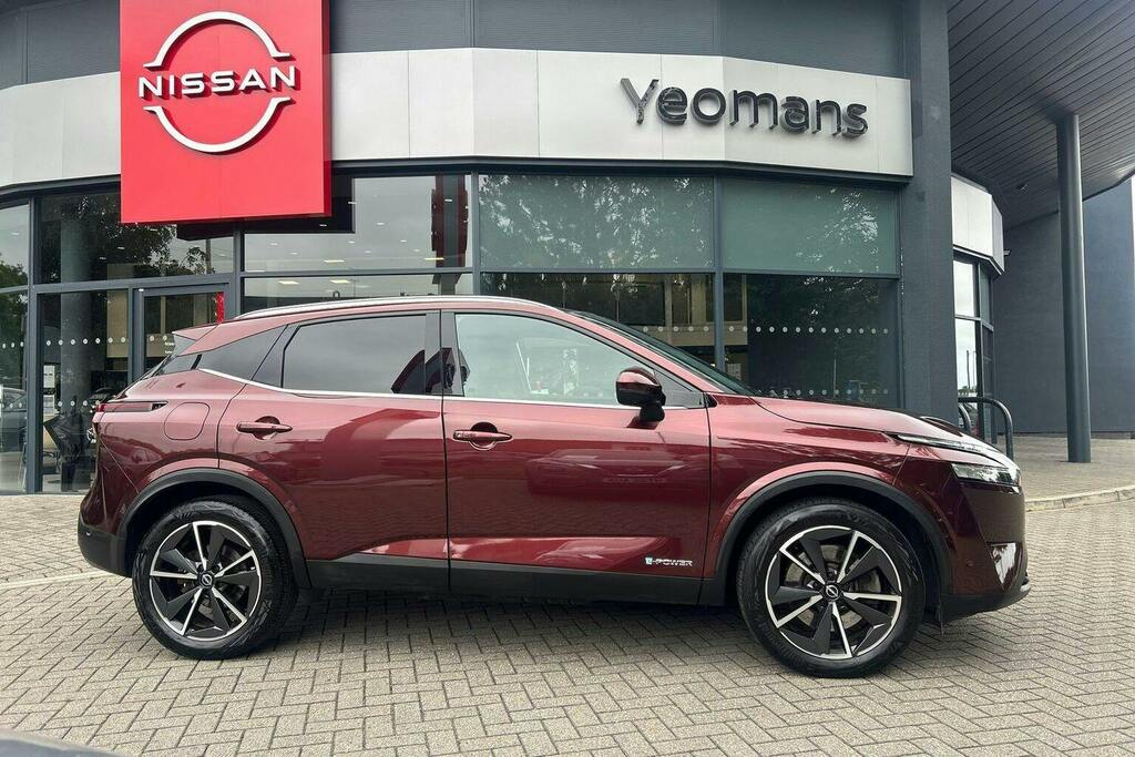 Nissan Qashqai 1.5 H E Power Tekna Suv Hybrid HV73YAJ Red #2