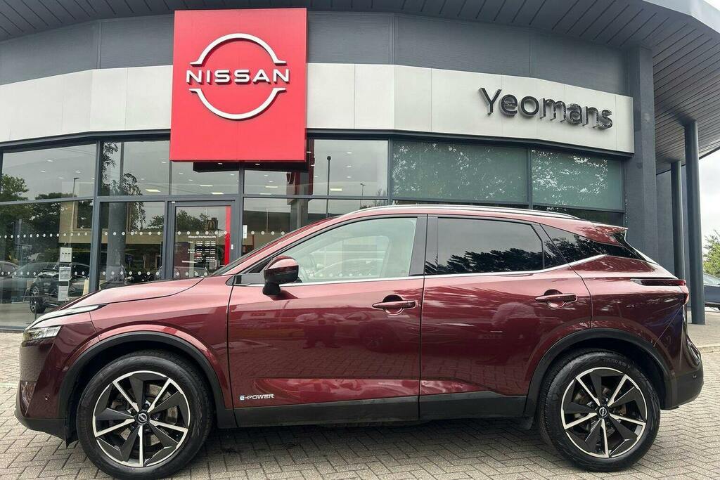 Nissan Qashqai 1.5 H E Power Tekna Suv Hybrid HV73YAJ Red #6