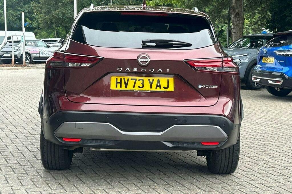 Nissan Qashqai 1.5 H E Power Tekna Suv Hybrid HV73YAJ Red #4
