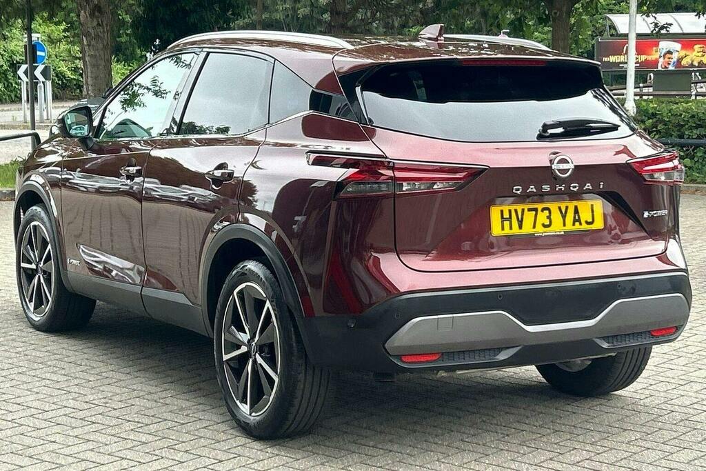 Nissan Qashqai 1.5 H E Power Tekna Suv Hybrid HV73YAJ Red #5