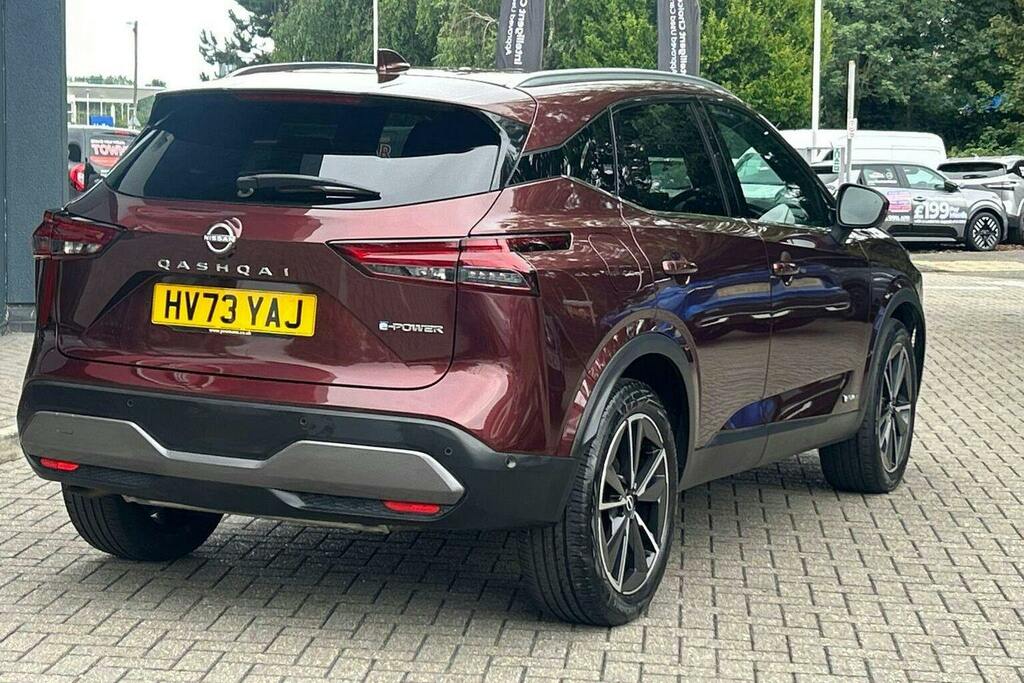 Nissan Qashqai 1.5 H E Power Tekna Suv Hybrid HV73YAJ Red #3