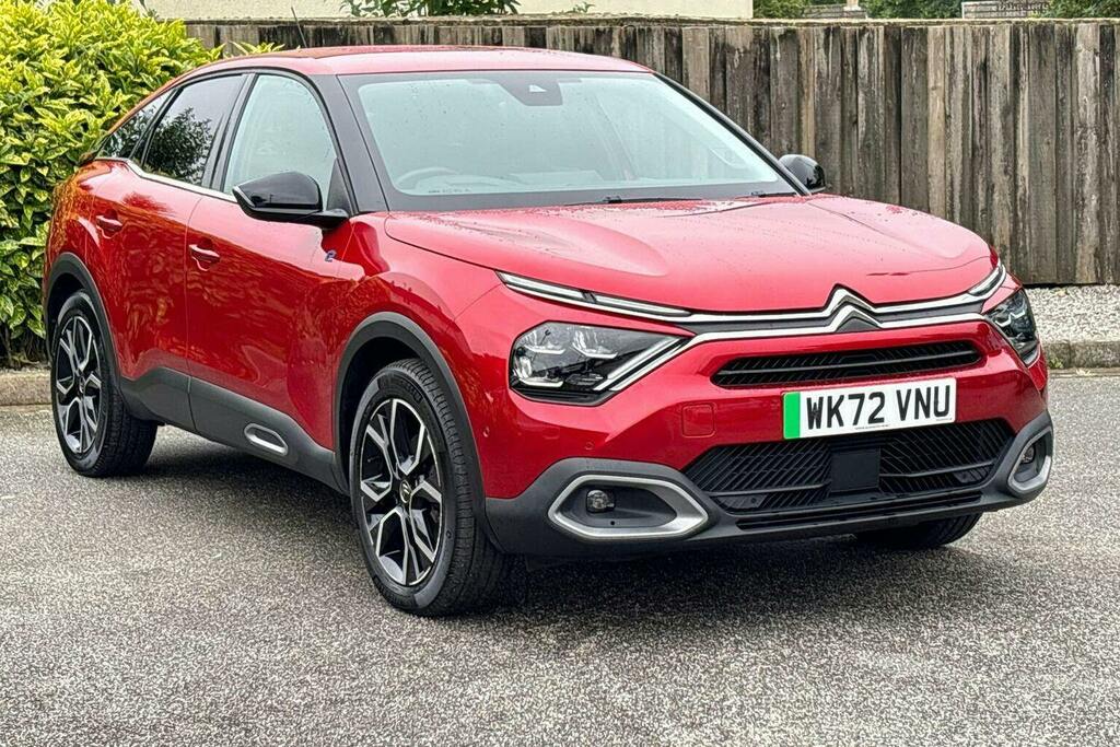Citroen e-C4 50Kwh Shine Plus Hatchback Red