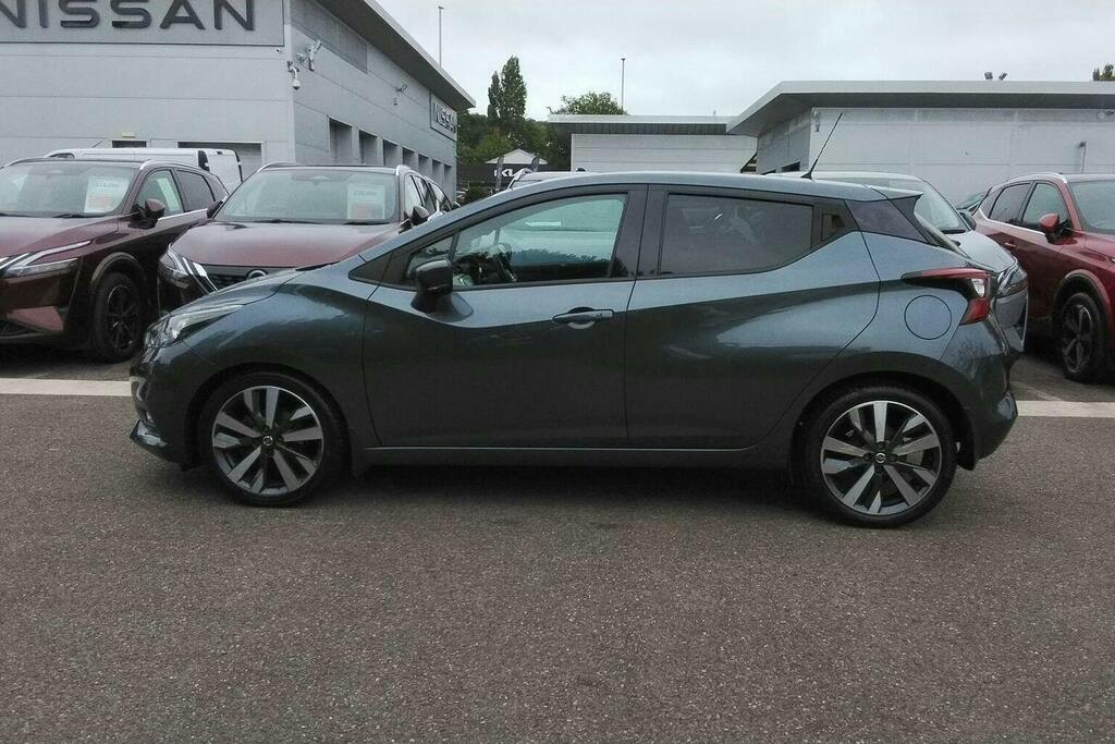 Nissan Micra 1.0 Ig T Tekna Hatchback Xtron Grey #6