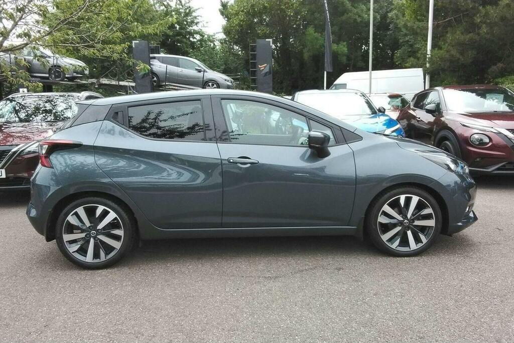 Nissan Micra 1.0 Ig T Tekna Hatchback Xtron Grey #2