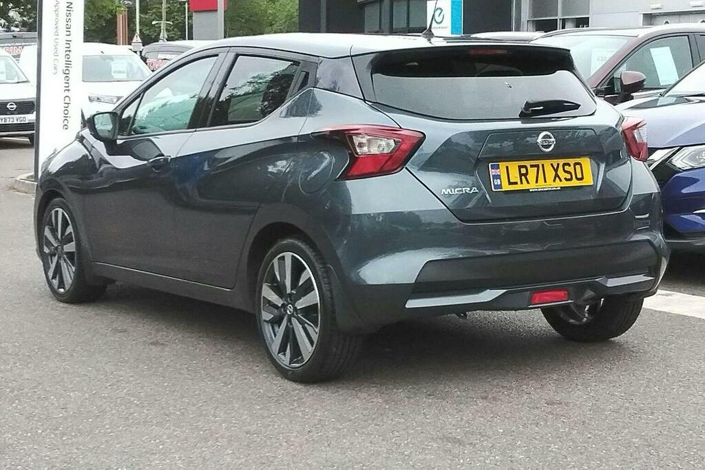 Nissan Micra 1.0 Ig T Tekna Hatchback Xtron Grey #5