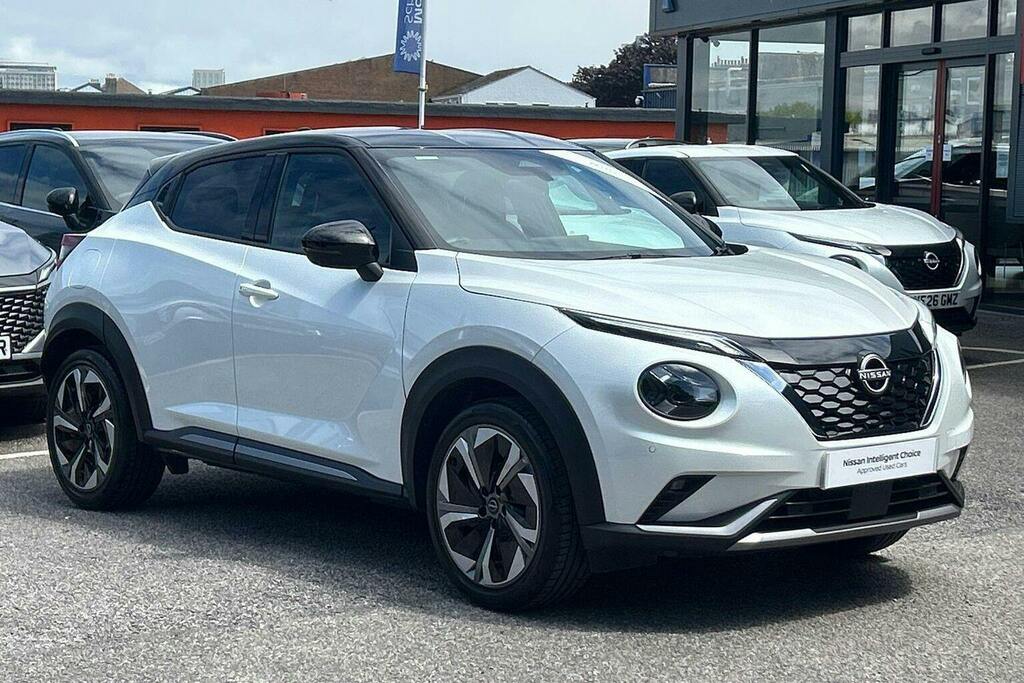 Nissan Juke 1.6 Tekna Plus Suv Hybrid White
