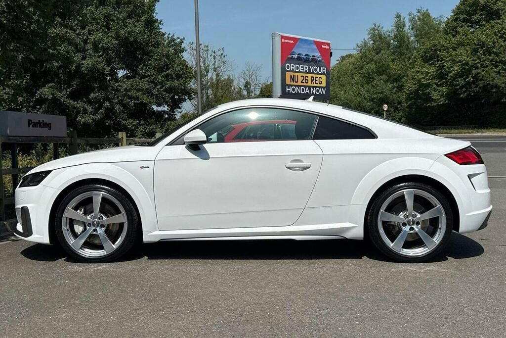 Audi TT 2.0 Tfsi 45 S Line Coupe White #6