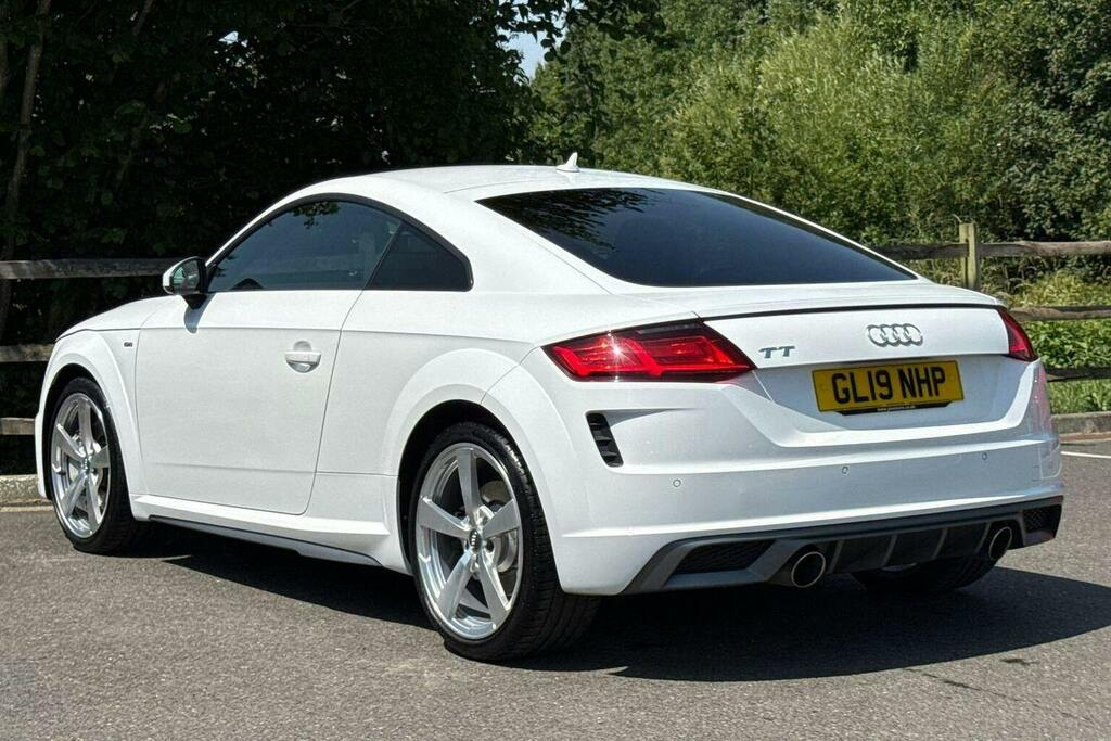 Audi TT 2.0 Tfsi 45 S Line Coupe White #5