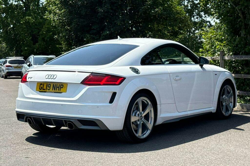 Audi TT 2.0 Tfsi 45 S Line Coupe White #3