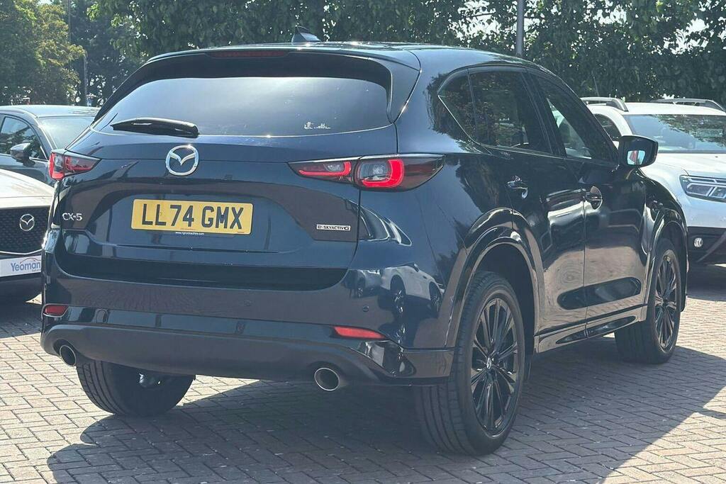 Mazda CX-5 2.0 E Skyactiv G Mhev Homura Suv Blue #3