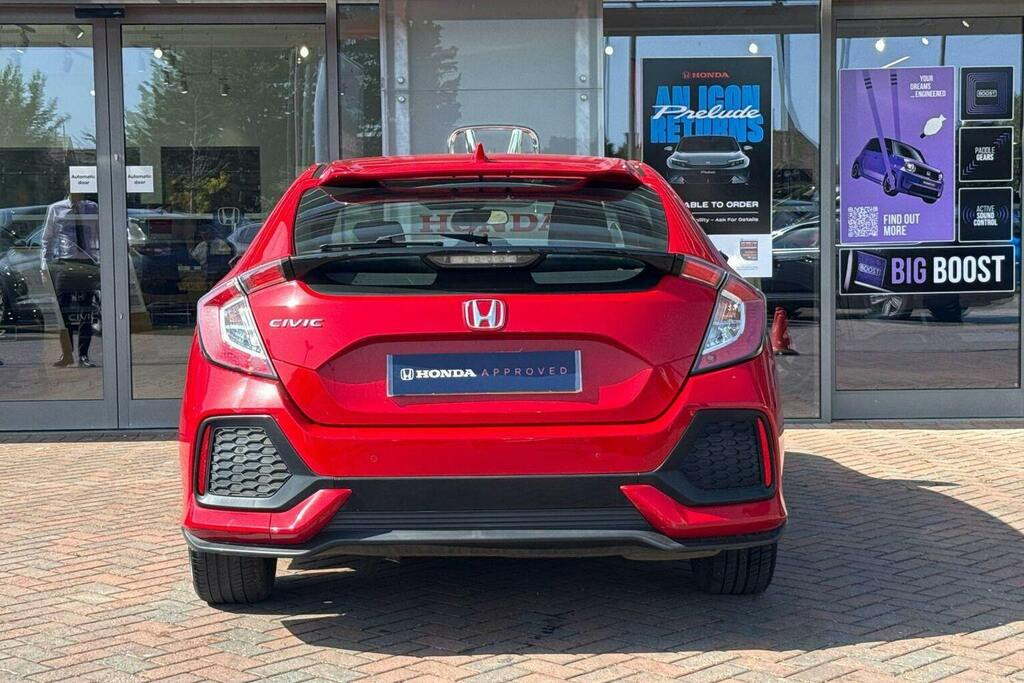 Honda Civic 1.0 Vtec Turbo Se Hatchback Red #4