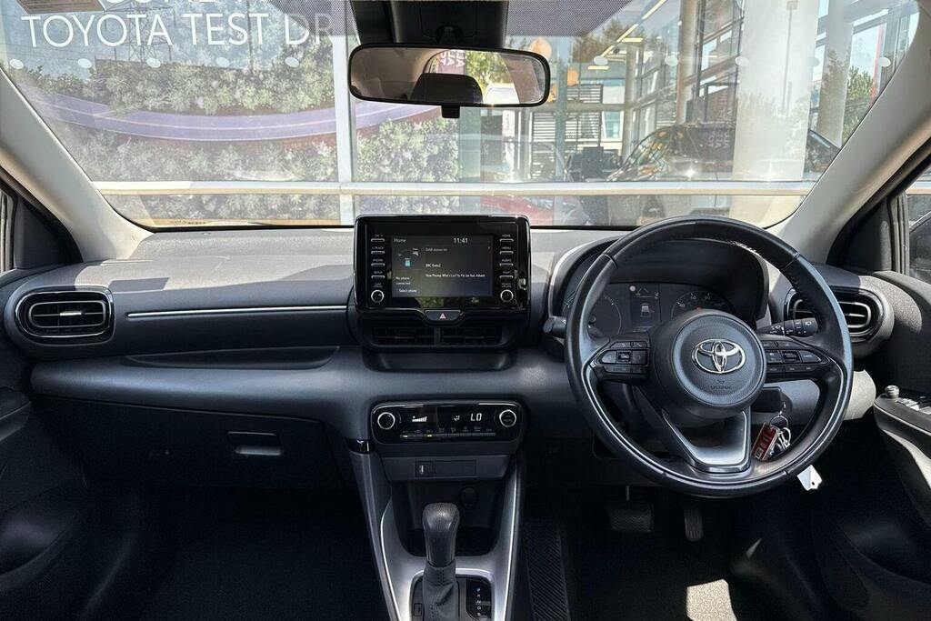 Toyota Yaris 1.5 Vvt H Icon Hatchback Hybrid E Cvt GV23WXY Grey #6