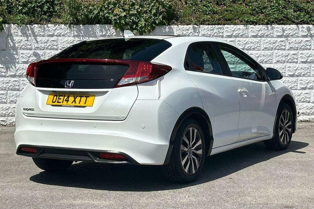 Honda Civic 1.6 I Dtec Sr Hatchback White #3