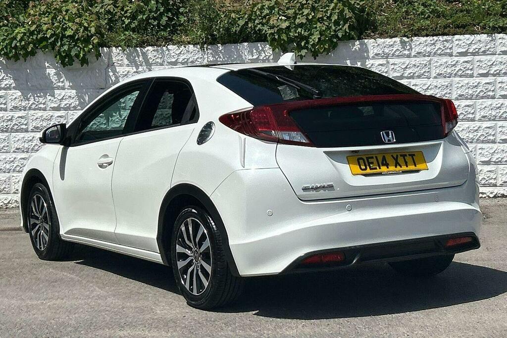 Honda Civic 1.6 I Dtec Sr Hatchback White #5