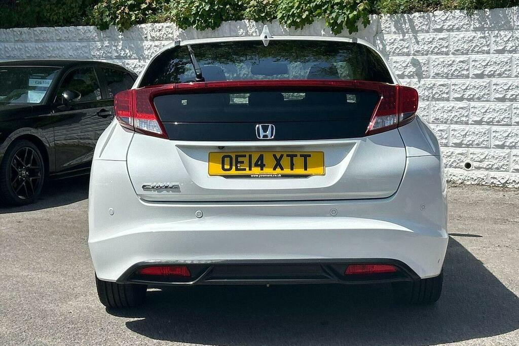 Honda Civic 1.6 I Dtec Sr Hatchback White #4