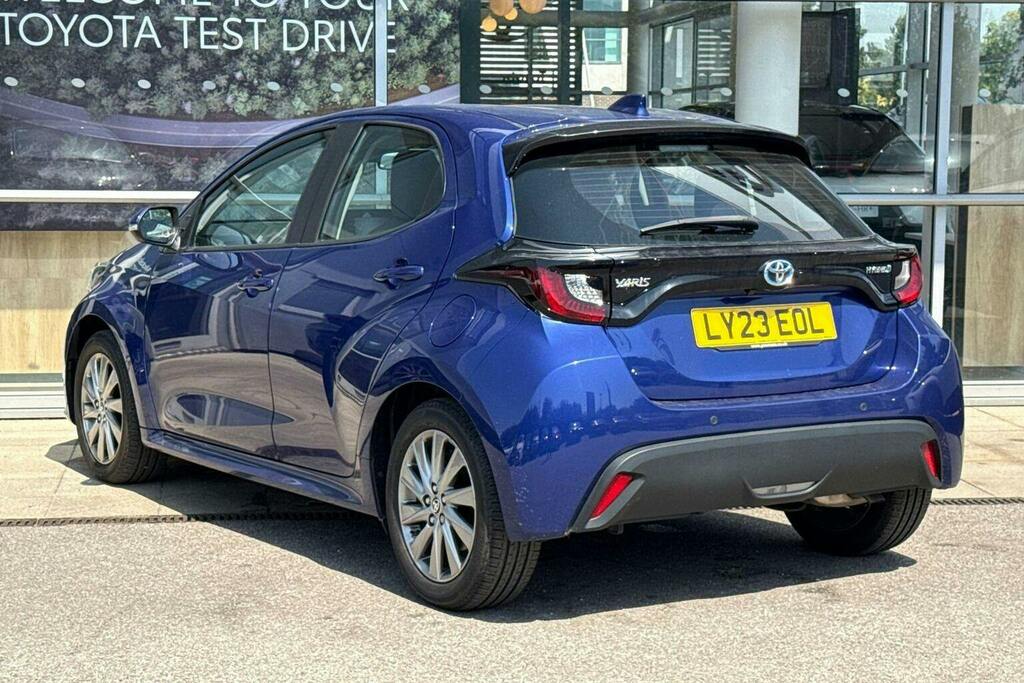 Toyota Yaris 1.5 Vvt H Icon Hatchback Hybrid E Cvt Blue #4