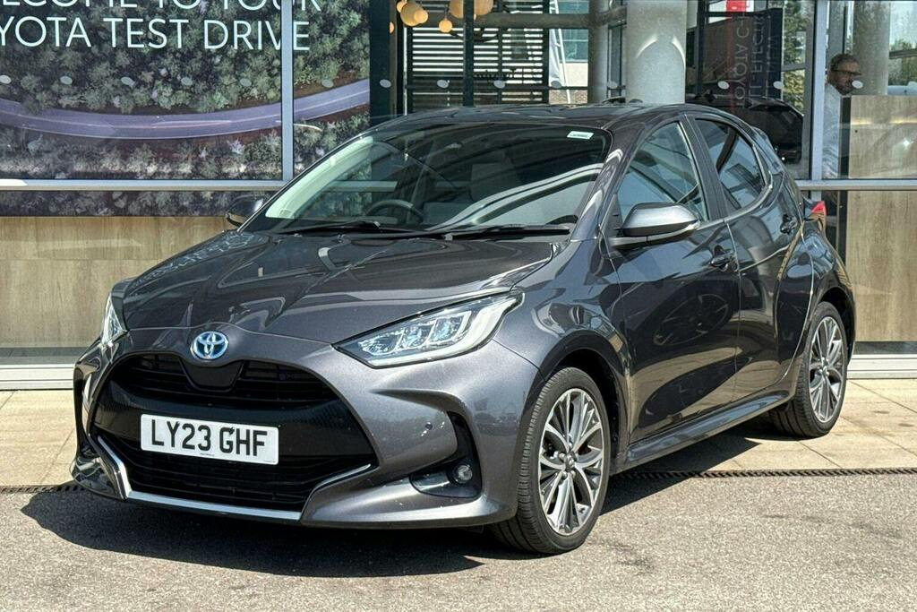 Toyota Yaris 1.5 Vvt H Excel Hatchback Hybrid E Cvt LY23GHF Grey #3
