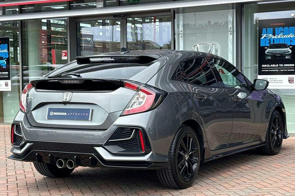 Honda Civic 1.5 Vtec Turbo Sport Hatchback Grey #3