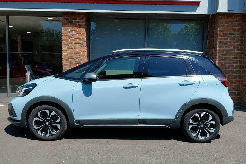 Honda Jazz 1.5 H I Mmd Crosstar Ex Hatchback Hybri Blue #6