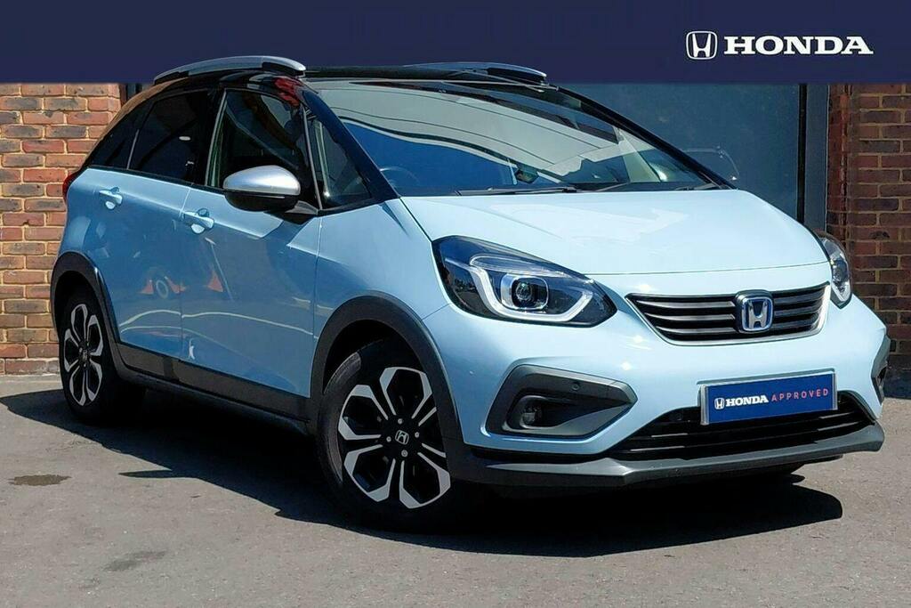 Honda Jazz 1.5 H I Mmd Crosstar Ex Hatchback Hybri Blue