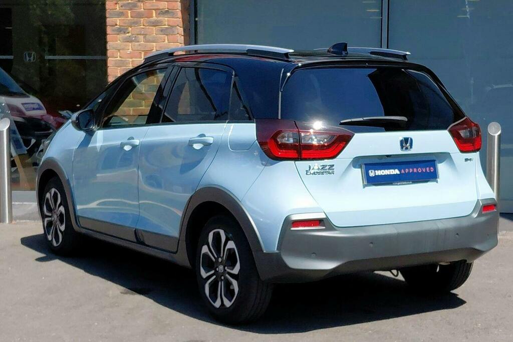 Honda Jazz 1.5 H I Mmd Crosstar Ex Hatchback Hybri Blue #5