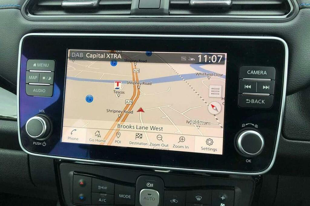 Nissan Leaf 40Kw Acenta With Sat Nav And Intelligent Cruise Co Red #20