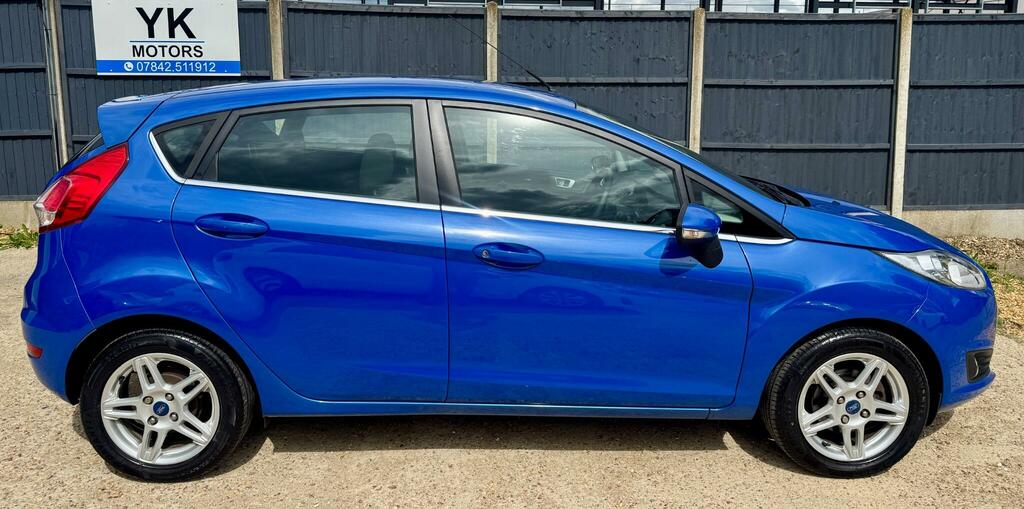 Ford Fiesta 1.0 Zetec Euro 5 Ss WX13WXM Blue #3
