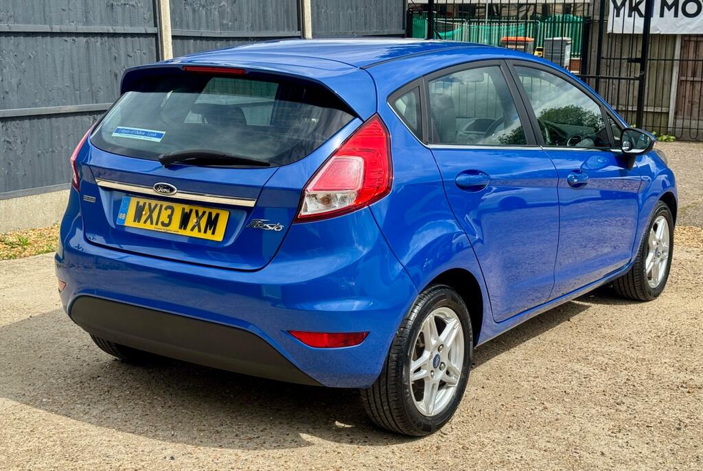 Ford Fiesta 1.0 Zetec Euro 5 Ss WX13WXM Blue #4