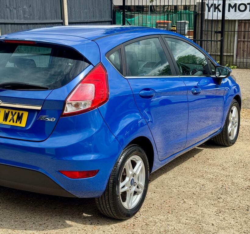 Ford Fiesta 1.0 Zetec Euro 5 Ss WX13WXM Blue #5