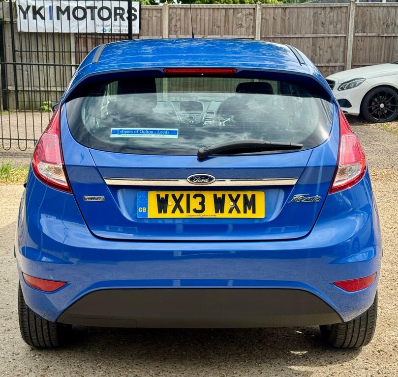 Ford Fiesta 1.0 Zetec Euro 5 Ss WX13WXM Blue #6