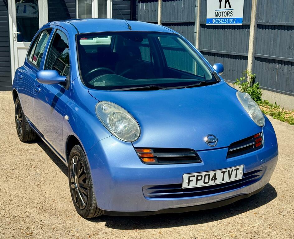 Nissan Micra Se Blue #2