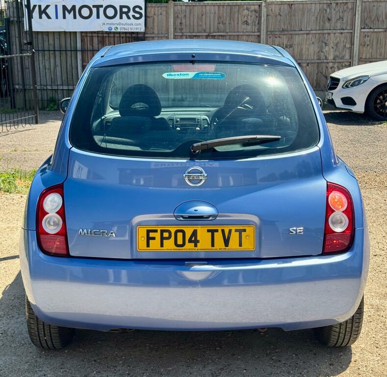 Nissan Micra Se Blue #6