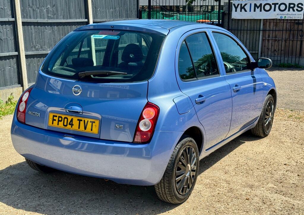 Nissan Micra Se Blue #4