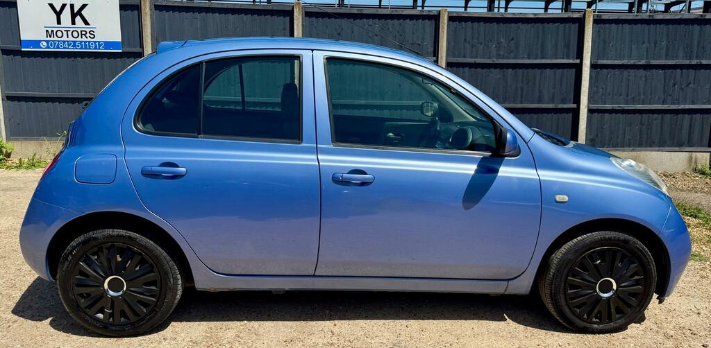 Nissan Micra Se Blue #3