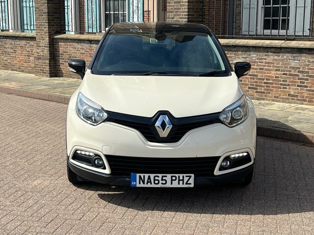 Renault Captur 2015 1.5 Dci Energy Dynamique S Nav Suv NA65PHZ White #2