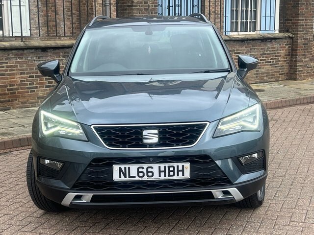 Seat Ateca 2016 1.6 Tdi Ecomotive Se Suv Eu NL66HBH Grey #2