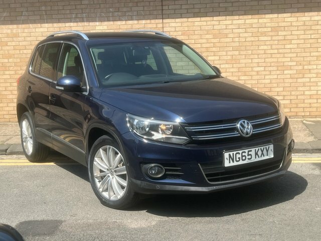 Volkswagen Tiguan 2015 2.0 Tdi Bluemotion Tech Match Edition Suv NG65KXY Blue