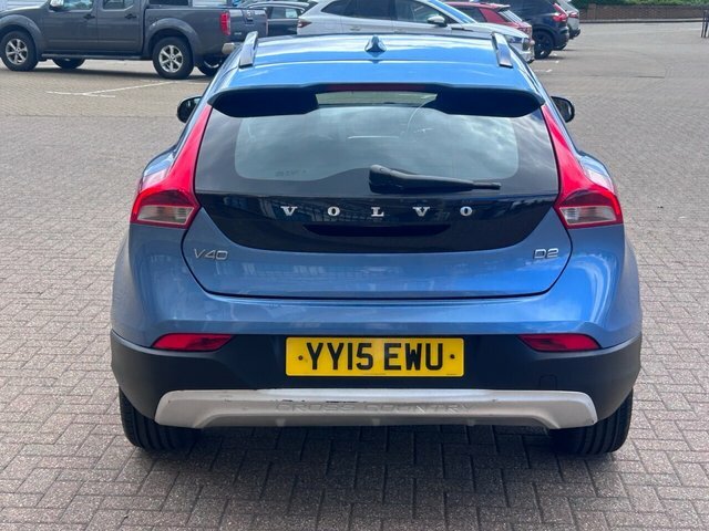 Volvo V40 Cross Country 2015 1.6 D2 Lux Nav Hatchback Eu YY15EWU Blue #5