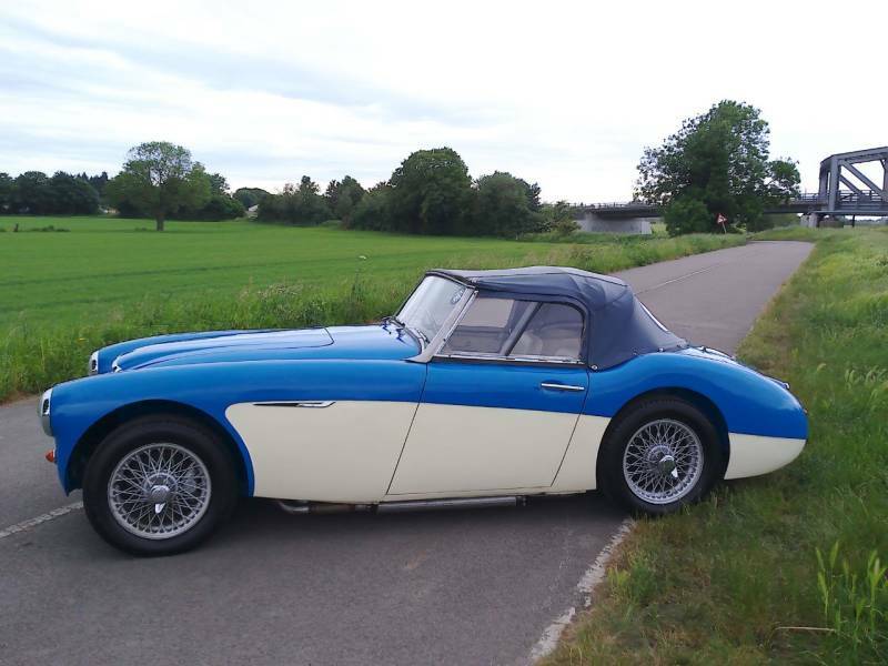 Austin-Healey All Models 3000  Blue #2