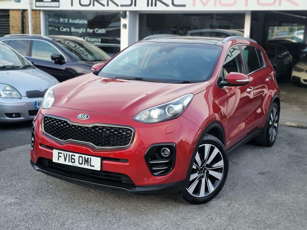 Kia Sportage 1.7 Crdi Isg 4 Red #3