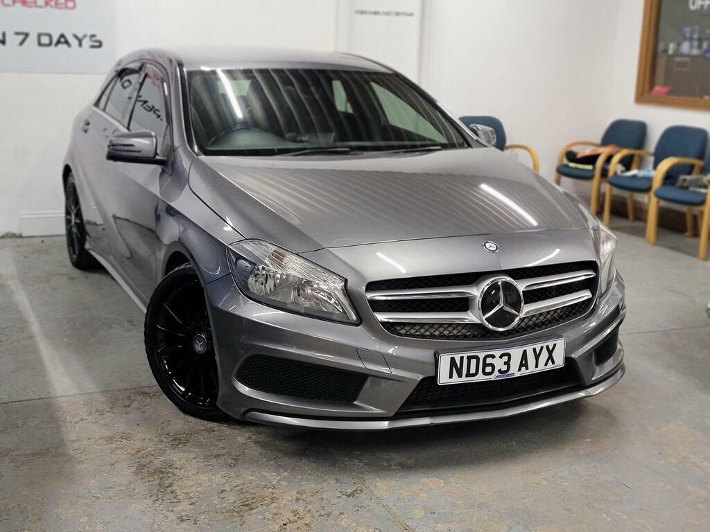 Mercedes-Benz A Class Hatchback White #1