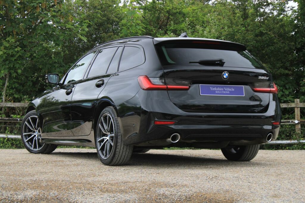 BMW 3 Series 2.0 320D Mht Sport Touring Euro 6 Ss - YC70HHV Black #3