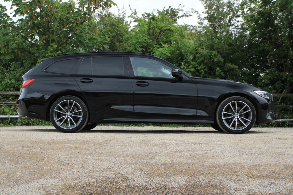 BMW 3 Series 2.0 320D Mht Sport Touring Euro 6 Ss - YC70HHV Black #2
