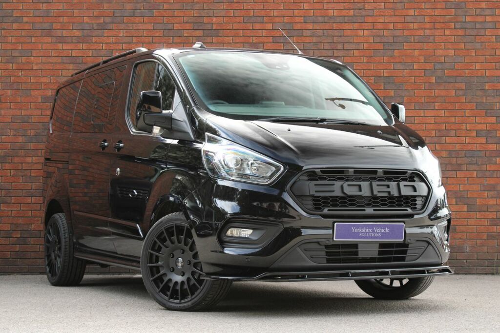 Ford Transit Custom 2.0 300 Ecoblue Limited Crew Van L1 H1 Euro 6 Ss Black
