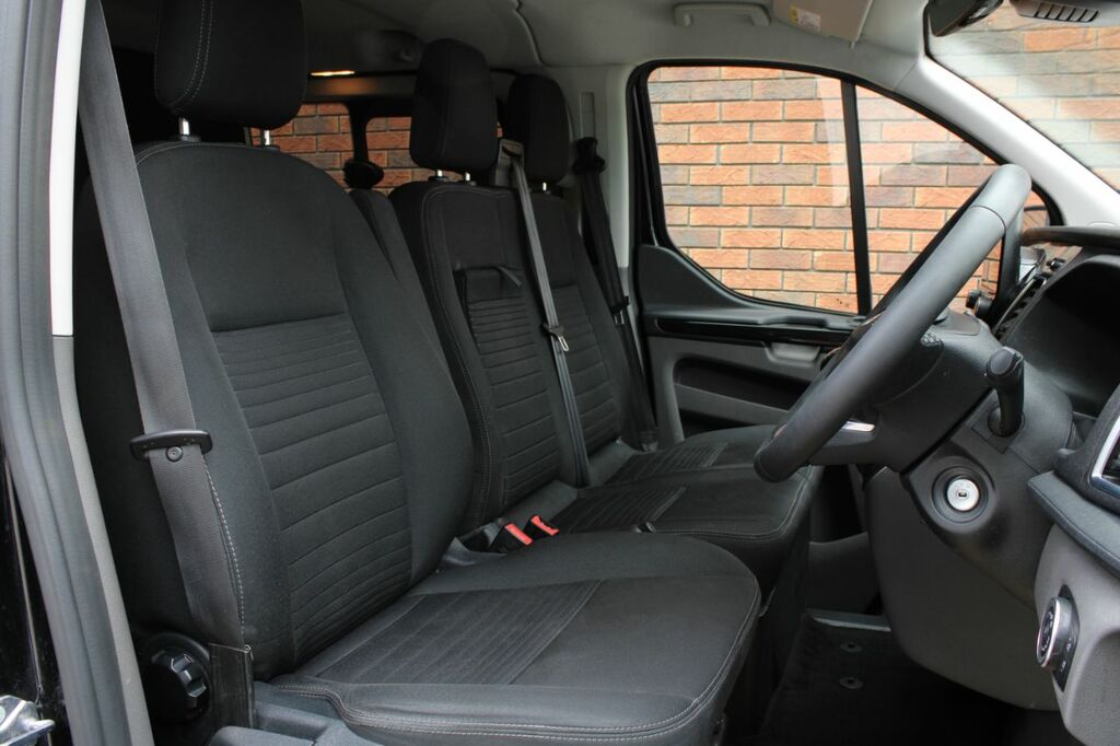 Ford Transit Custom 2.0 300 Ecoblue Limited Crew Van L1 H1 Euro 6 Ss HJ72KPL Black #4