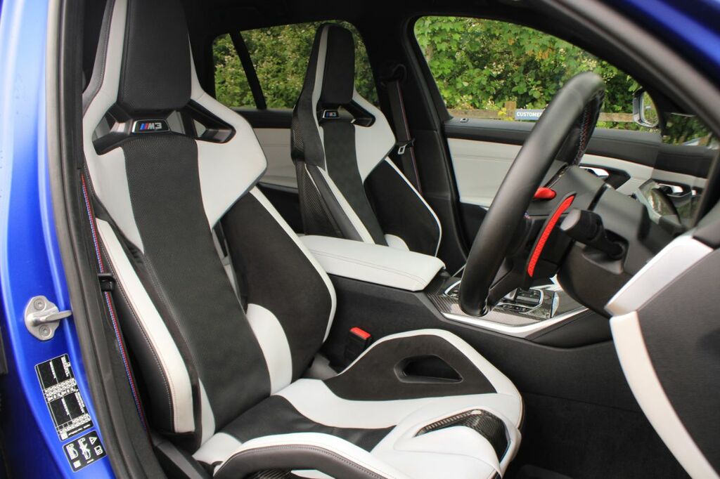 BMW M3 3.0 Biturbo Competition Touring Steptronic M Xdriv Blue #4