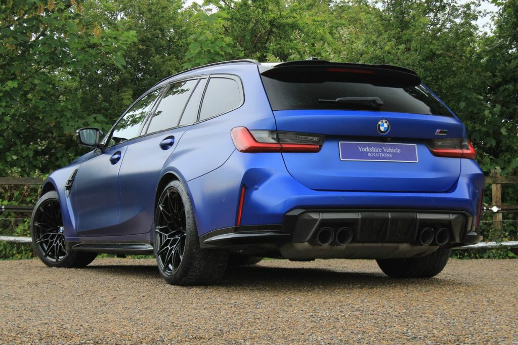 BMW M3 3.0 Biturbo Competition Touring Steptronic M Xdriv Blue #3