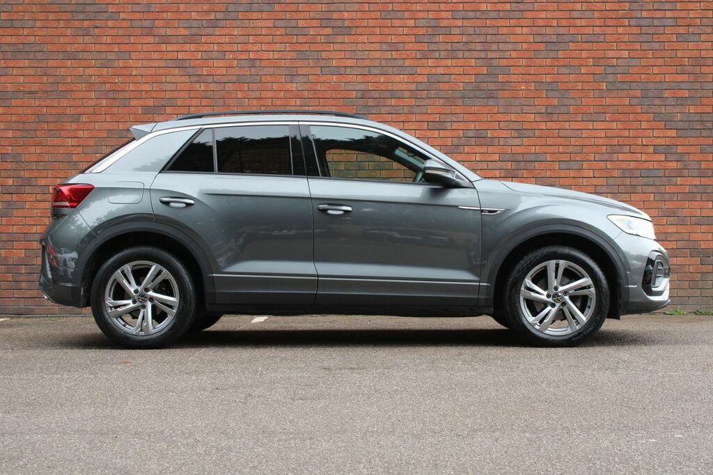 Volkswagen T-Roc 1.5 Tsi R-line Dsg Euro 6 Ss - 2022 72 YC72WWH Grey #2
